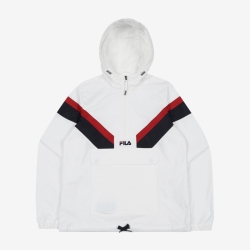 Fila V Color Coordination Point Anorak - Miesten Takit - Valkoinen | FI-23482